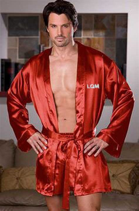 Rocky Balboa Men's Film Movie Satin Robe and Short Set.